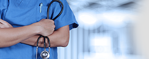 Dr with stethoscope